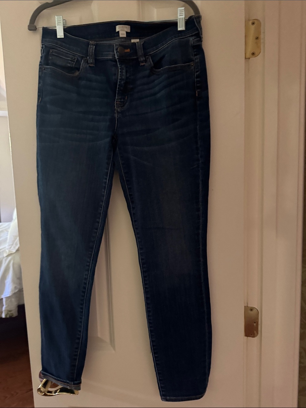 J. Crew Dark Indigo Skinny Jeans